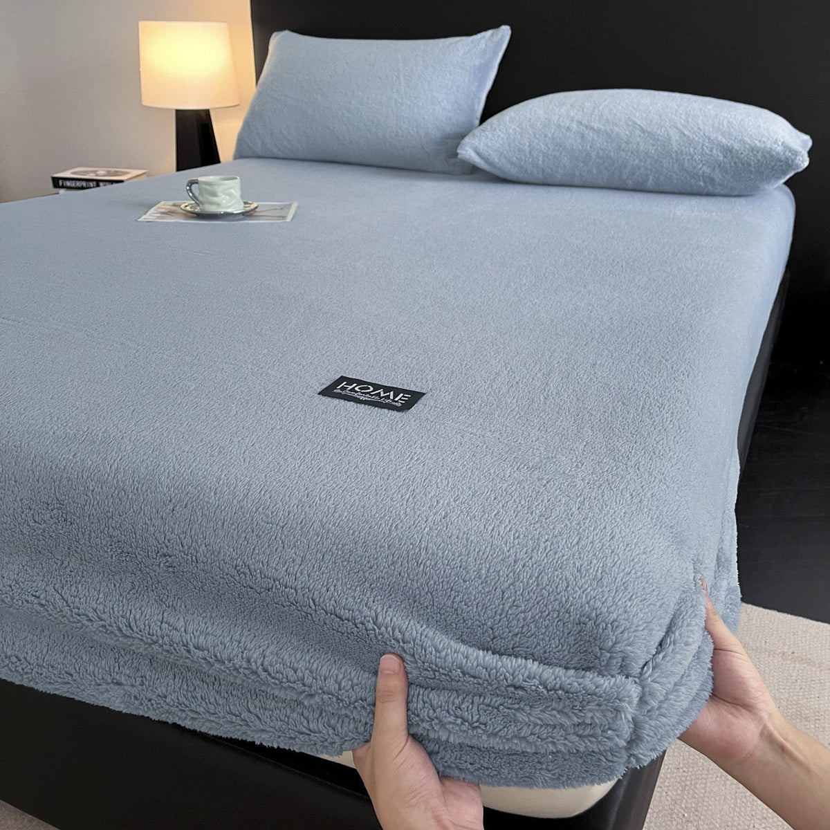 50% de Réduction – Drap-Housse Chaud en Peluche Épaisse, Protège-Matelas d'Hiver