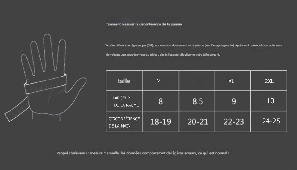 50% de Réduction – Gants Thermiques Hiver Imperméables Écran Tactile, Polaire Coupe-Vent -30°C pour Vélo, Moto et Running