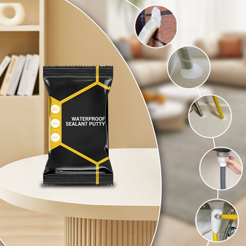 📢 50% de Réduction – Mastic d'Étanchéité et Réparation Imperméable Haute Température pour Trous, Fuites et Fissures