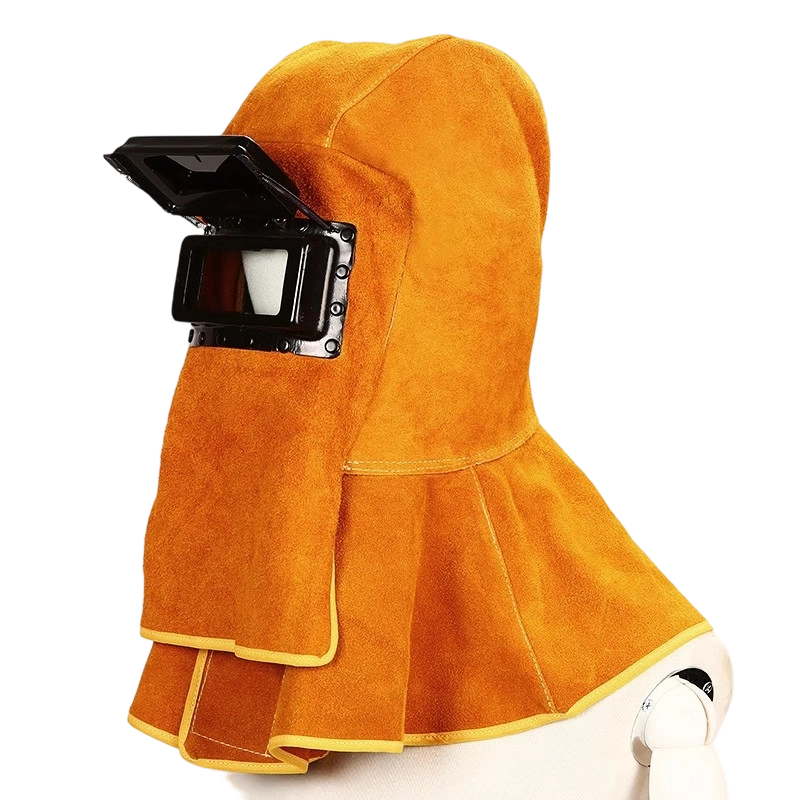 📢📢40% DE RÉDUCTION !! ⏰ Masque de soudage robuste – Bavette incluse & double objectif relevable ✨
