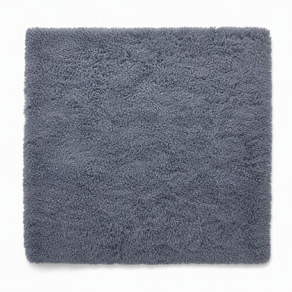 Tapis Shaggy Épais en Peluche Dégradé Tie-Dye pour Salon, Chambre et Chevet