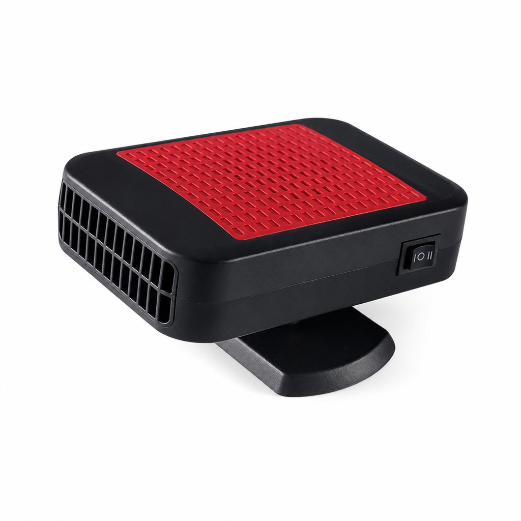 60% de Réduction – Dégivreur et Désembueur Voiture 12V Rotatif 360°, Chauffage Rapide Pare-Brise, Double Mode Chaud et Froid