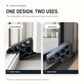 🚪✨ Butée de porte Secure Track – Fixation stable, anti-choc, évite les claquements, protection idéale pour vos portes, murs et meubles, sans percer ni abîmer 🏠💪