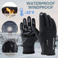 50% de Réduction – Gants Thermiques Hiver Imperméables Écran Tactile, Polaire Coupe-Vent -30°C pour Vélo, Moto et Running