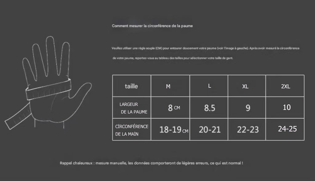 50% de Réduction – Gants Thermiques Hiver Imperméables Écran Tactile, Polaire Coupe-Vent -30°C pour Vélo, Moto et Running
