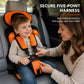 Siège Auto Portable & Pliable pour Enfant – Harnais 5 Points & Tissu Respirant