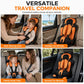 Siège Auto Portable & Pliable pour Enfant – Harnais 5 Points & Tissu Respirant