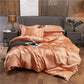 ✨ 50% DE RÉDUCTION ! 🛏️ Parure de Lit en Soie 25 Momme – 100% Soie de Mûrier – 4 Pièces (Housse + Drap + 2 Taies) for Luxe & Confort