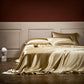 ✨ 50% DE RÉDUCTION ! 🛏️ Parure de Lit en Soie 25 Momme – 100% Soie de Mûrier – 4 Pièces (Housse + Drap + 2 Taies) for Luxe & Confort