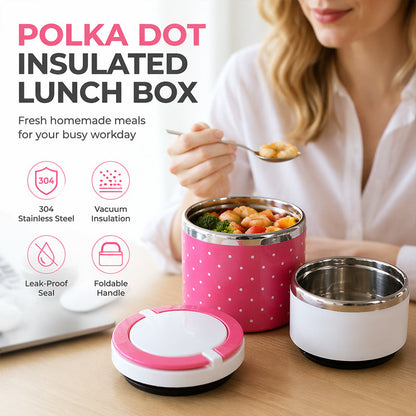 50% de Réduction – Boîte à Repas Isotherme en Acier Inoxydable