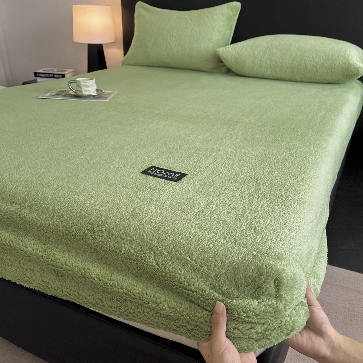 50% de Réduction – Drap-Housse Chaud en Peluche Épaisse, Protège-Matelas d'Hiver