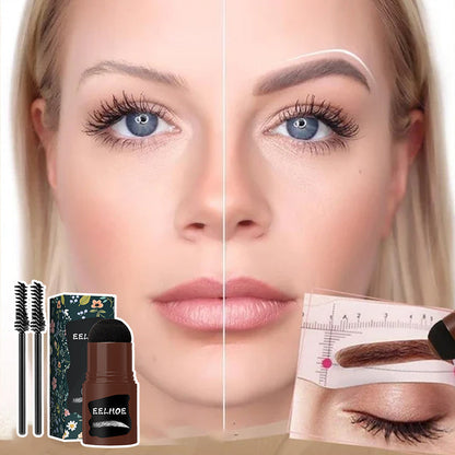50% de Réduction – Kit Tampon et Pochoirs à Sourcils Express