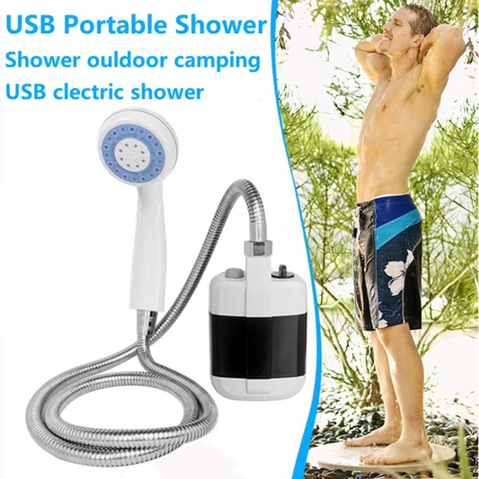 🛀Tragbare USB-Campingdusche für den Außeneinsatz