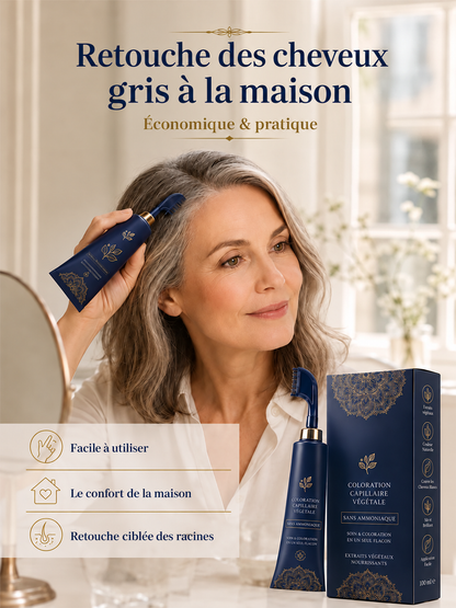 50% de Réduction – Coloration Végétale au Peigne Applicateur
