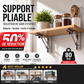 📢 50% de Réduction – Supports d'Étagère Pliants Rétractables en Acier Inoxydable Robuste 250 kg pour Cuisine, Garage et Bureau