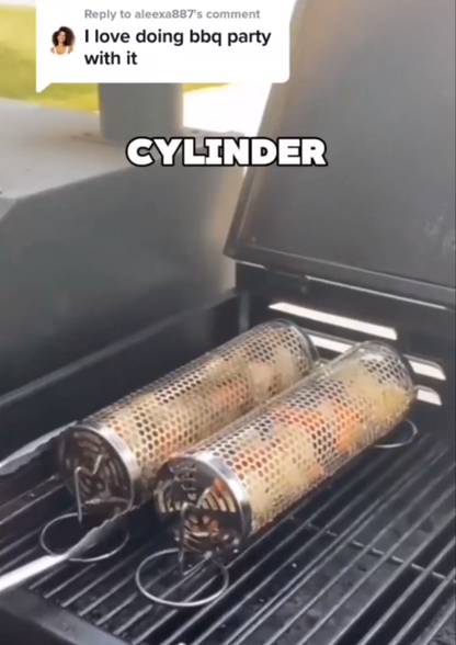 🔥Heißer Verkauf - 49% Rabatt🔥Drehbarer Grill aus Edelstahl