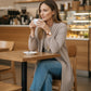 ⏳Zeitlich begrenztes Sonderangebot⏰ Elegantes 3-teiliges Set bestehend aus langem Cardigan, Oberteil und Hose💞