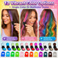 🎨 PROMO LIMITÉE 50% DE RÉDUCTION ! ⚡ Kit Craies Capillaires Temporaires 12 Couleurs – Lavable, Facile d’application, Idéal Fêtes & Festivals ✨