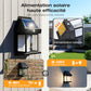 📢 50% de Réduction – Applique Murale Solaire LED Effet Tungstène, Détecteur de Mouvement PIR et Étanche IP65 Sans Fil