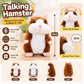 📢 60% de Réduction – Peluche Hamster Interactif Parlant 15cm, Répétition Vocale Rigolote et Hochement de Tête en Peluche Douce