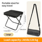 50% de Réduction – Tabouret Pliant de Camping Ultra-Léger (Supporte 120 kg)