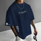Herren Urban Style Loose Fit T-Shirt – Premium Baumwollmix, Lässiger Oversize-Schnitt & Grafikdruck