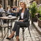 💎 60% RABATT! 💎 Damen Business-Anzug – Bügelfreier Blazer mit Kragen & Hose, Klassischer Look & Atmungsaktive Passform 👖💼