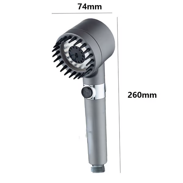64% de Réduction – Pommeau de Douche Multifonction Haute Pression, Douchette à Main Multi-Jets Réglables pour Salle de Bain