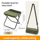 50% de Réduction – Tabouret Pliant de Camping Ultra-Léger (Supporte 120 kg)