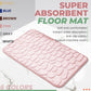 50% de Réduction – Tapis de Bain Mémoire de Forme Effet Galets