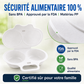 🥚 Cuiseur à Œufs Anti-Éclaboussures – PP Alimentaire – Double Cavité & Couvercle Hermétique – Œuf Poché Sain au Micro-Ondes sans Effort 🌿