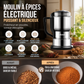 Mini Moulin Broyeur Électrique – Inox 316, Moteur Cuivre 400W Silencieux