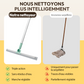 Brosse Balai Raclette de Sol Multifonctionnelle en Silicone