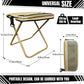 50% de Réduction – Tabouret Pliant de Camping Ultra-Léger (Supporte 120 kg)