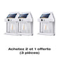 📢 50% de Réduction – Applique Murale Solaire LED Effet Tungstène, Détecteur de Mouvement PIR et Étanche IP65 Sans Fil