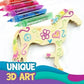 50% de Réduction – Feutres à Effet Gonflé 3D, Lot de 12