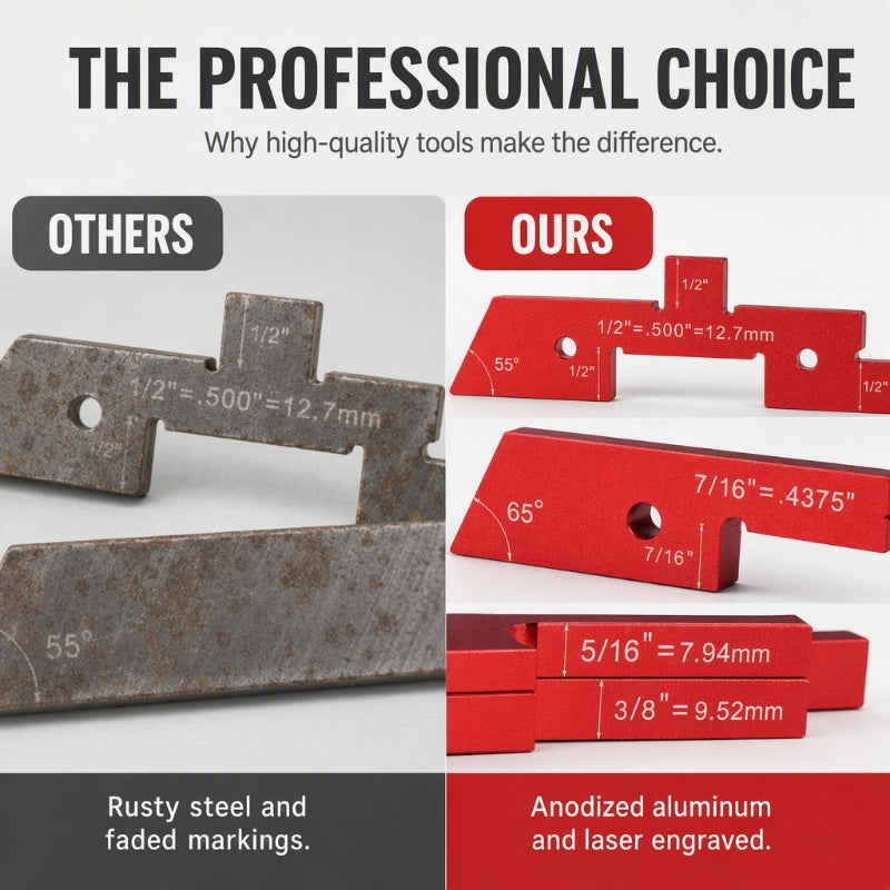 Cales de Réglage en Aluminium pour Menuiserie – Blocs de Précision Défonceuse & Scie