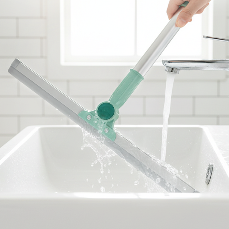 Brosse Balai Raclette de Sol Multifonctionnelle en Silicone
