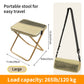 50% de Réduction – Tabouret Pliant de Camping Ultra-Léger (Supporte 120 kg)