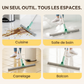Brosse Balai Raclette de Sol Multifonctionnelle en Silicone
