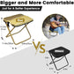 50% de Réduction – Tabouret Pliant de Camping Ultra-Léger (Supporte 120 kg)