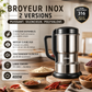 Mini Moulin Broyeur Électrique – Inox 316, Moteur Cuivre 400W Silencieux