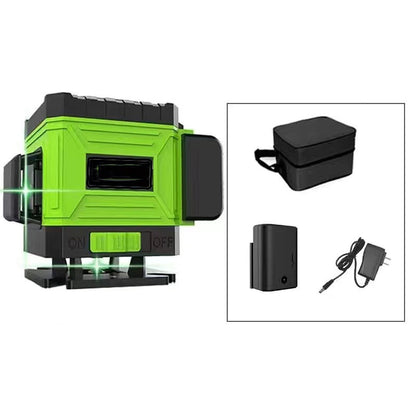 50% de Réduction – Niveau Laser 4D 360° Haute Précision Autonivelant 16 Lignes Professionnel pour Chantier et Travaux