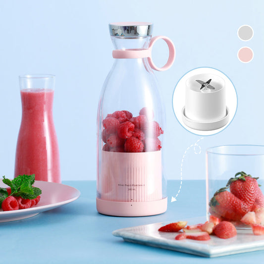 Mini Blender Portable Rechargeable pour Smoothies & Jus – Charge Magnétique 350 ml