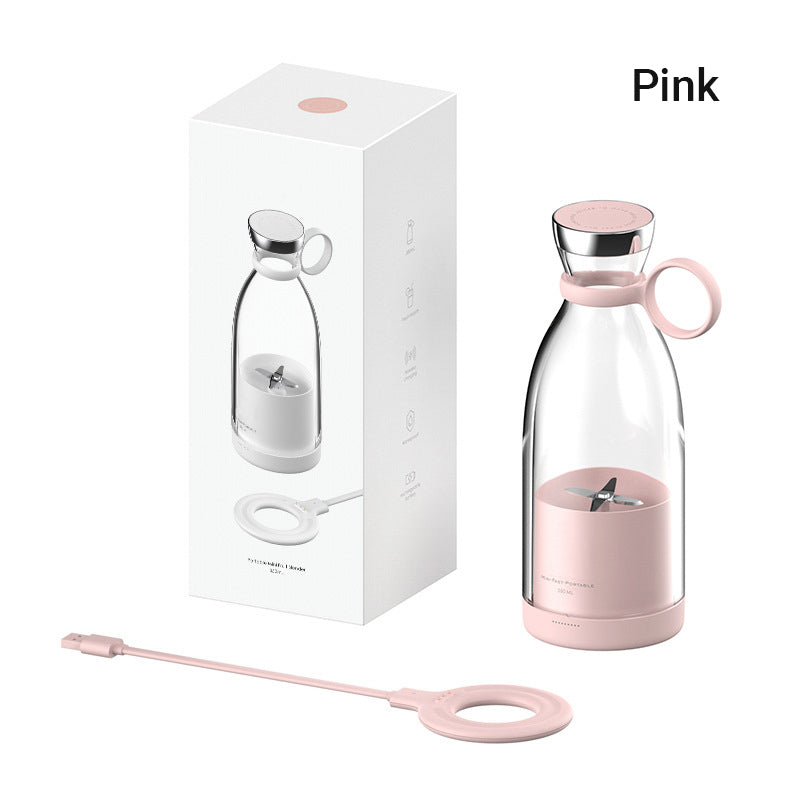 Mini Blender Portable Rechargeable pour Smoothies & Jus – Charge Magnétique 350 ml