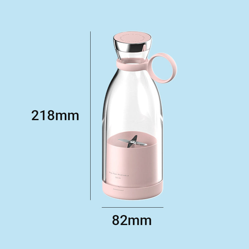 Mini Blender Portable Rechargeable pour Smoothies & Jus – Charge Magnétique 350 ml