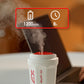 Luftbefeuchter in Form einer Kaffeetasse für Auto und Hausgebrauch