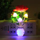 LED-Nachtlichter in Form von simulierten Blumen mit intelligenter Steuerung für das Schlafzimmer