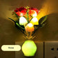 LED-Nachtlichter in Form von simulierten Blumen mit intelligenter Steuerung für das Schlafzimmer