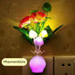 LED-Nachtlichter in Form von simulierten Blumen mit intelligenter Steuerung für das Schlafzimmer